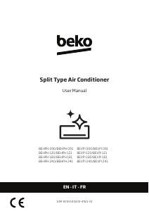 Manual BEKO BEVPI 090/ BEVPI 091 Air Conditioner
