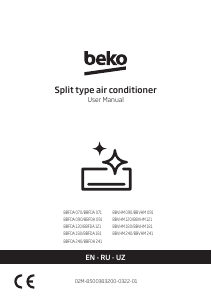 Manual BEKO BBFDA 070 / BBFDA 071 Air Conditioner