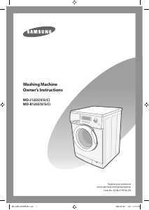 Manual Samsung WD-B1255S Washing Machine