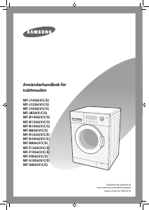 Bruksanvisning Samsung WF-B1256V Tvättmaskin