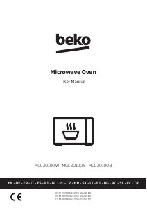 Priročnik BEKO MGC 20100 B Mikrovalovna pečica