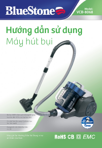 Manual BlueStone VCB-8068 Vacuum Cleaner
