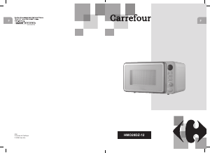 Mode d’emploi Carrefour Home HMO20DZ-12 Micro-onde