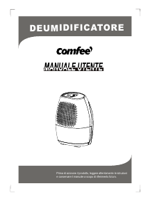 Manuale Comfee Gobi 16 Deumidificatore