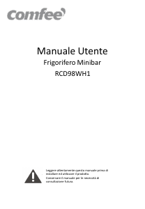 Manuale Comfee RCD98WH1 Frigorifero