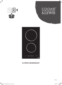 Instrukcja Cooke & Lewis CLCER30 Płyta do zabudowy