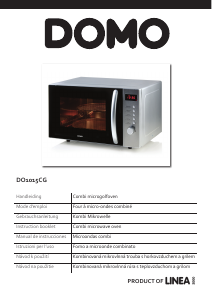 Manual Domo DO1015CG Microwave