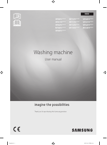 Handleiding Samsung WF70F5E0W4W Wasmachine