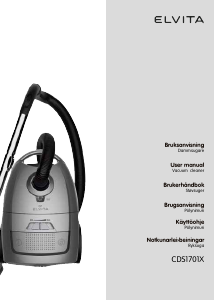 Manual Elvita CDS1701X Vacuum Cleaner