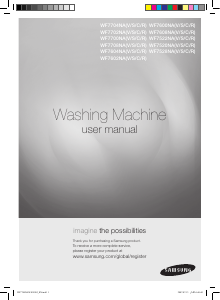 Manual Samsung WF7602NAW Washing Machine