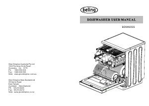 Handleiding Belling BDW60SS Vaatwasser