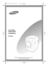 Mode d’emploi Samsung WM1245A Lave-linge