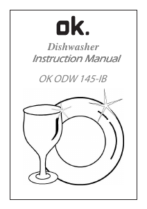 Handleiding OK ODW 145-IB Vaatwasser