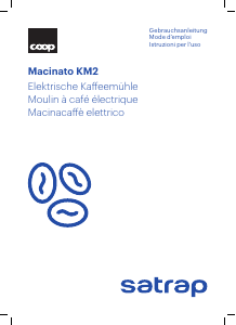 Bedienungsanleitung Satrap Macinato KM2 Kaffeemühle