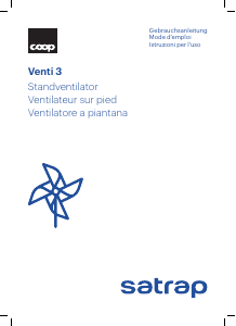 Manuale Satrap Venti 3 Ventilatore