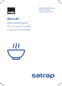 Manuale Satrap Micro M1 Microonde