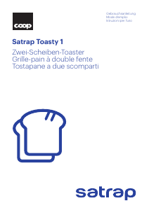 Manuale Satrap Toasty 1 Tostapane