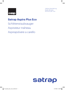 Mode d’emploi Satrap Aspira Plus Eco Aspirateur