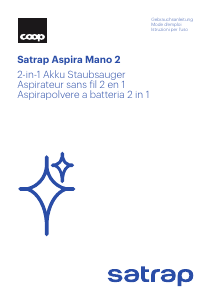 Manuale Satrap Aspira Mano 2 Aspirapolvere