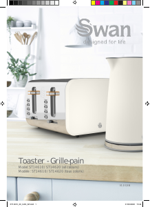 Manual Swan ST14620GRYN Toaster