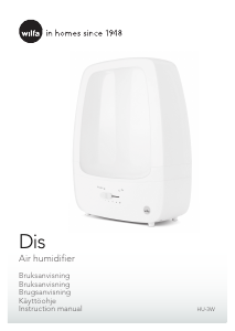 Manual Wilfa HU-3W Dis Humidifier