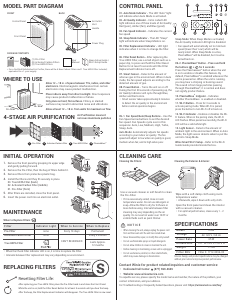 Manual Winix C545 Air Purifier