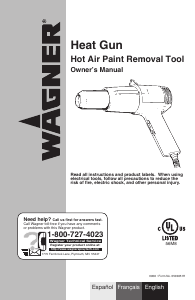 Manual Wagner HT1000 Heat Gun