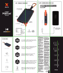 Handleiding Xtorm AM122 Mobiele oplader