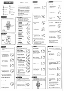 Handleiding Sekonda 1161 Horloge