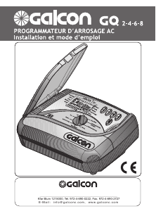 Mode d’emploi Galcon AC-2 GQ Programmateur d’arrosage