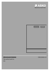 Brugsanvisning Asko DBI3338IA.W Opvaskemaskine