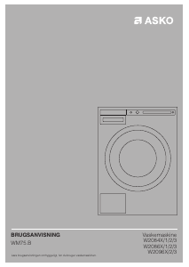 Brugsanvisning Asko W2084C.W/3 Vaskemaskine