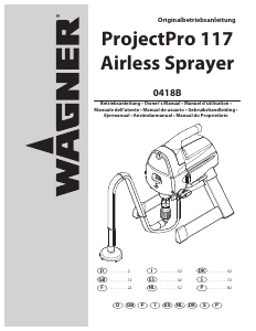 Bedienungsanleitung Wagner ProjectPro 117 Farbspritz