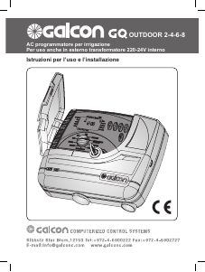 Manuale Galcon AC-2 GQ Centralina irrigazione