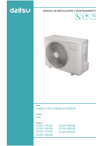 Manual de uso Daitsu DOSF-24KDB Aire acondicionado