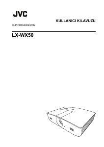 Kullanım kılavuzu JVC LX-WX50 Projektör