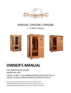 Manual Dynamic DYN3206 Sauna