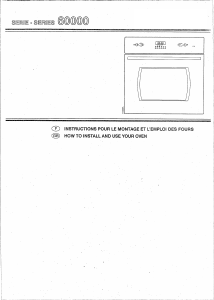 Mode d’emploi AYA AFC3000A+ Four