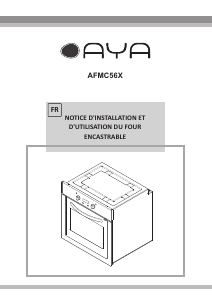 Mode d’emploi AYA AFMC56X Four