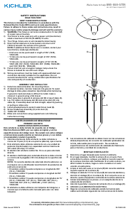 Handleiding Kichler 15439TZT Fundamentals Lamp