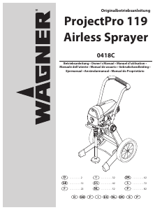 Manual Wagner ProjectPro 119 Paint Sprayer