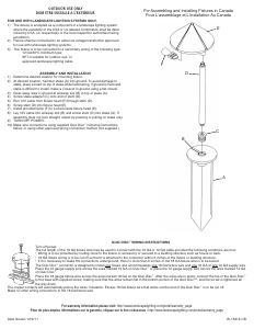 Manual Kichler 15315AZT6 Side Lamp