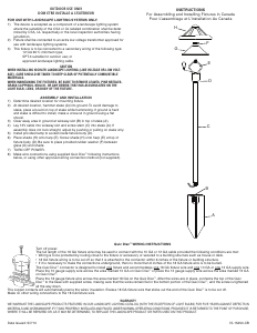 Manual Kichler 15450TZT Mica Lamp