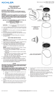 Manual de uso Kichler 15088BK Par Lámpara