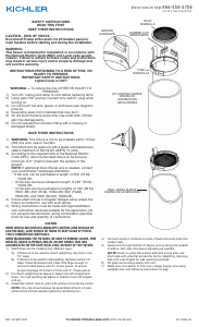 Mode d’emploi Kichler 15088BK12 Par Lampe