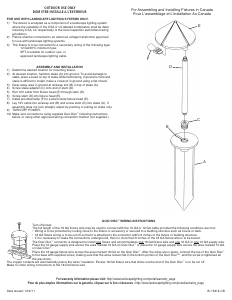 Handleiding Kichler 15315BKT Side Lamp