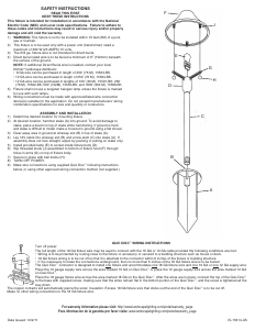 Handleiding Kichler 15314MST Single Lamp