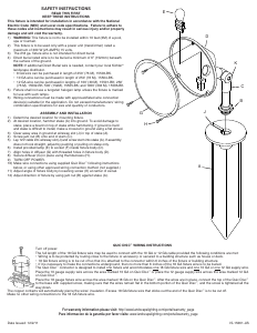 Manual Kichler 15361AZT Six Lamp