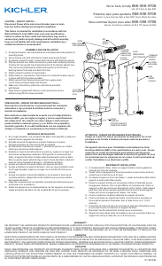 Handleiding Kichler 15609BKT Junction Lamp