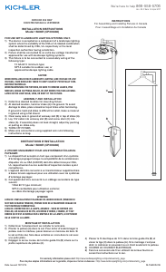 Manual Kichler 15800AZT27R Ripley Lamp